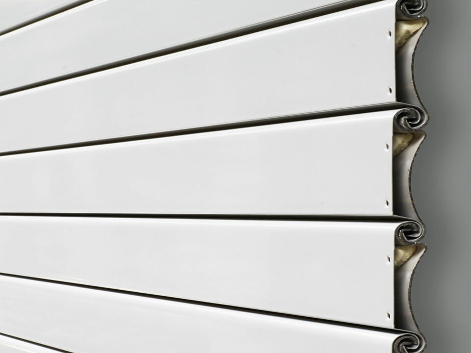 Rolltor-Panzer Ausschnitt Profil 1.100 R seitlich