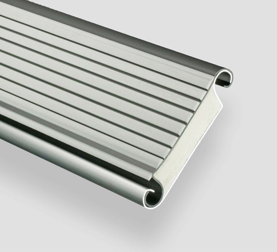 Rolltorprofil ISO-SL, zweifarbige Rückseite