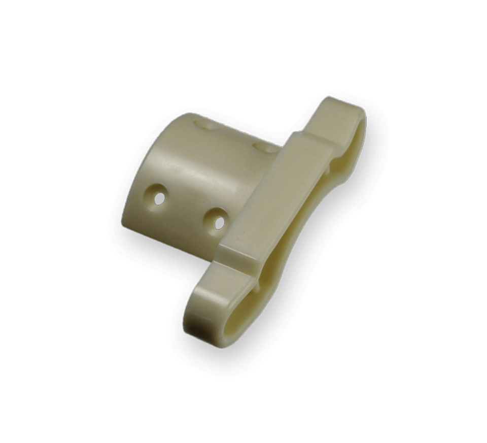 Kunststoff-Endstücke für Rolltorprofil 1.1460