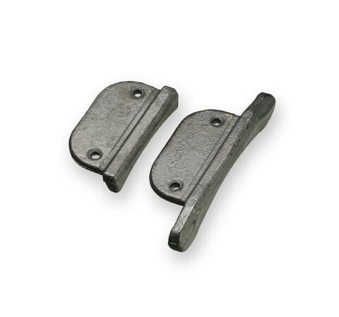 Stahl-Endstücke für Rolltorprofil 1.100 R