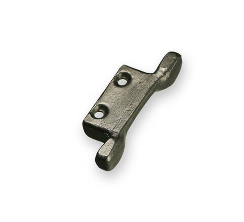 Edelstahl-Endstücke für Rolltorprofil 1.100 D