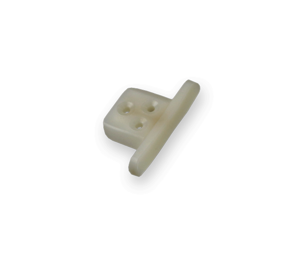 Kunststoff-Endstücke für Rolltorprofil 1.1540