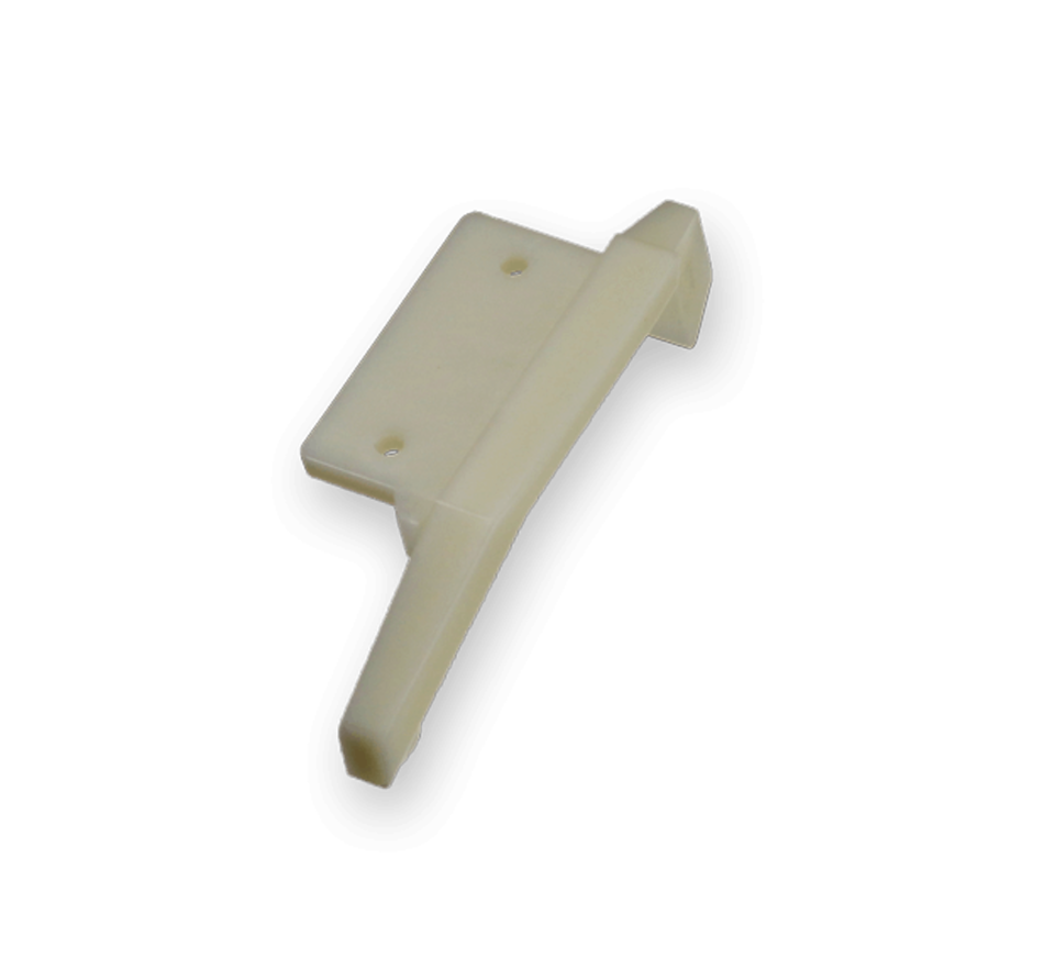 Kunststoff-Endstücke für Rolltorprofil 1.1590